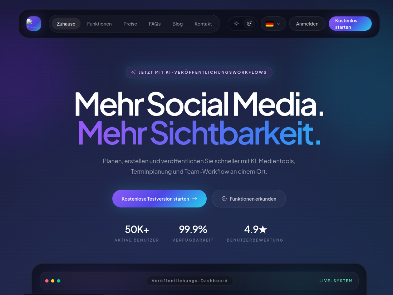Schyx social media automation SaaS platform